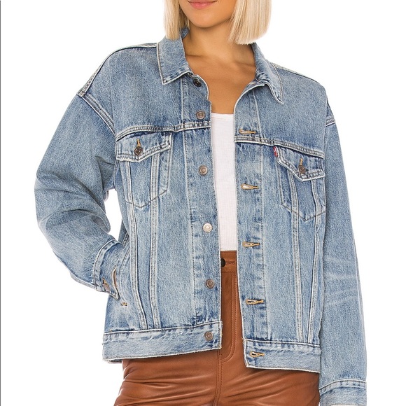 Coats | Levi Dad Denim Trucker Jacket 